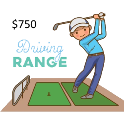 $750 Driving Range Sponsor