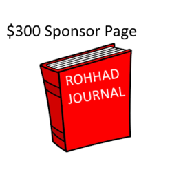 $300 Journal Sponsor Page