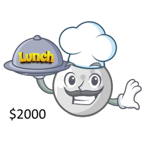 $2000 Lunch Sponsor